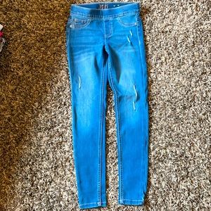 Justice Girls Pull On Jeans Size 12 slim